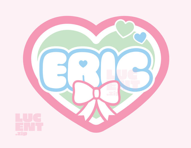 D. multi color heart border